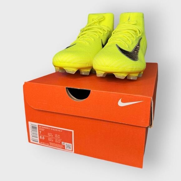 Nike Mercurial Superfly 10 Elite FG Mad Voltage Soccer Cleats HF7873-700 size 7 main image 5